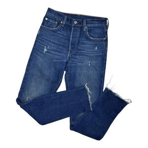 Levi's 501 High-Waisted Jeans with Button Fly - Style #29502 0012 - Size 25